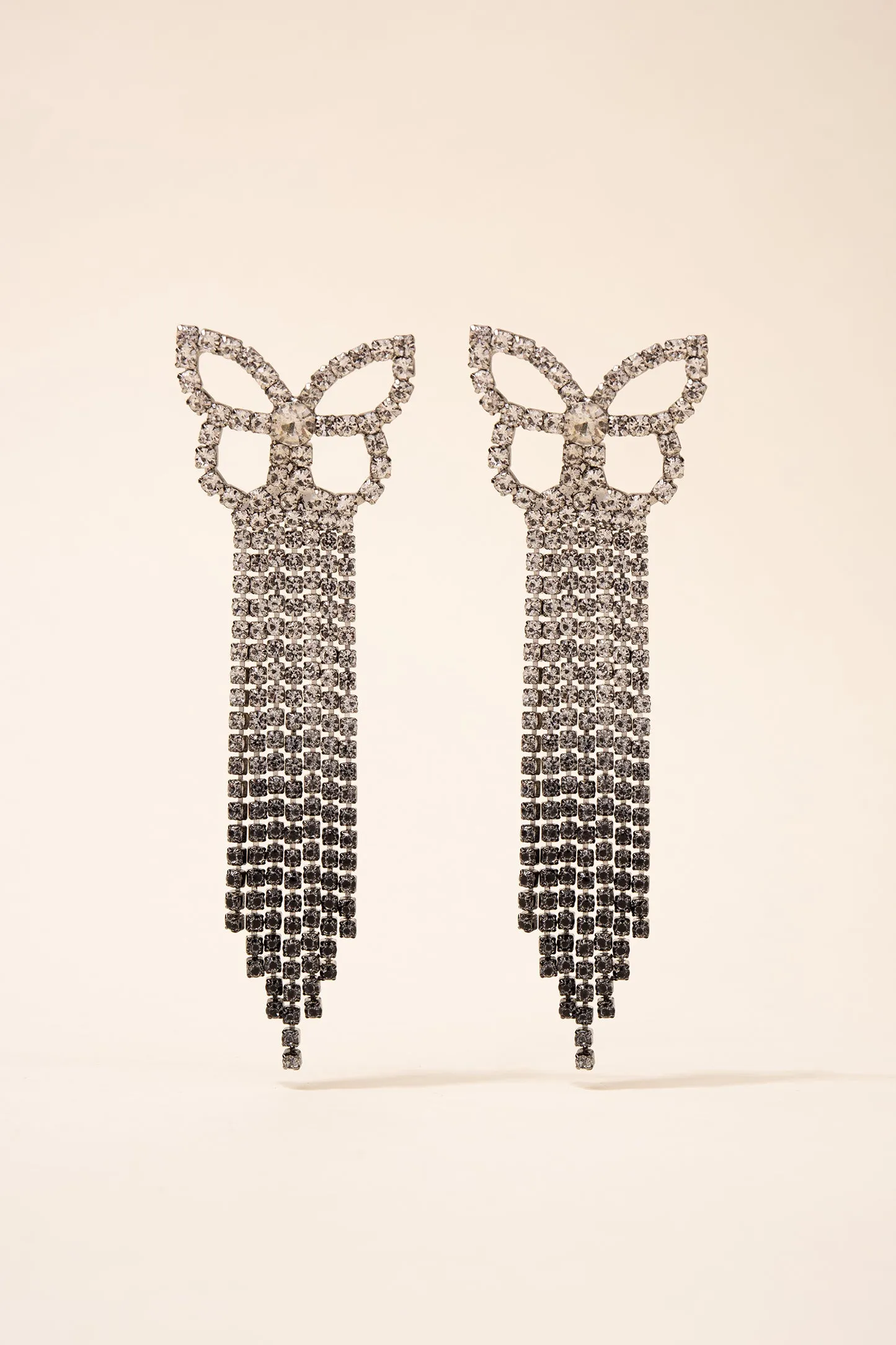 Maya Butterfly Tassel Earrings