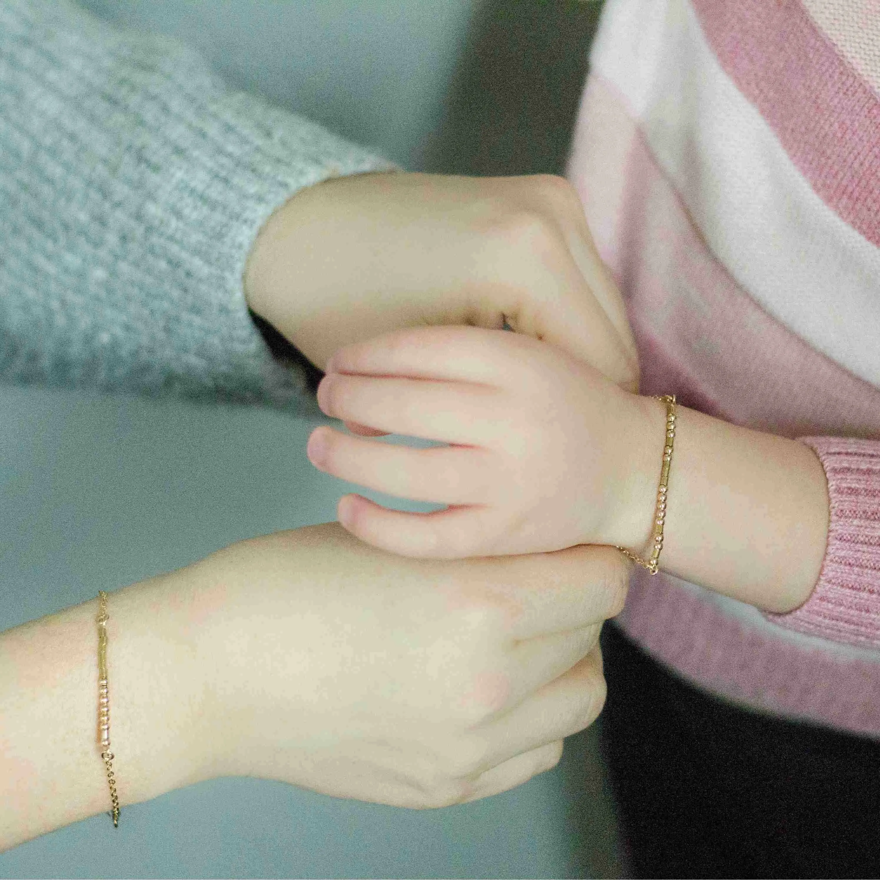 MOTHER & DAUGHTER BRACELET SET