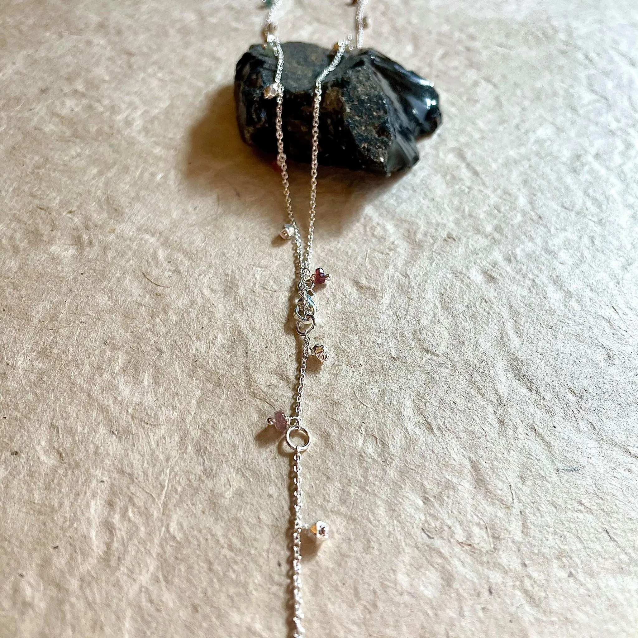 Nina Necklace With Multi Tourmaline