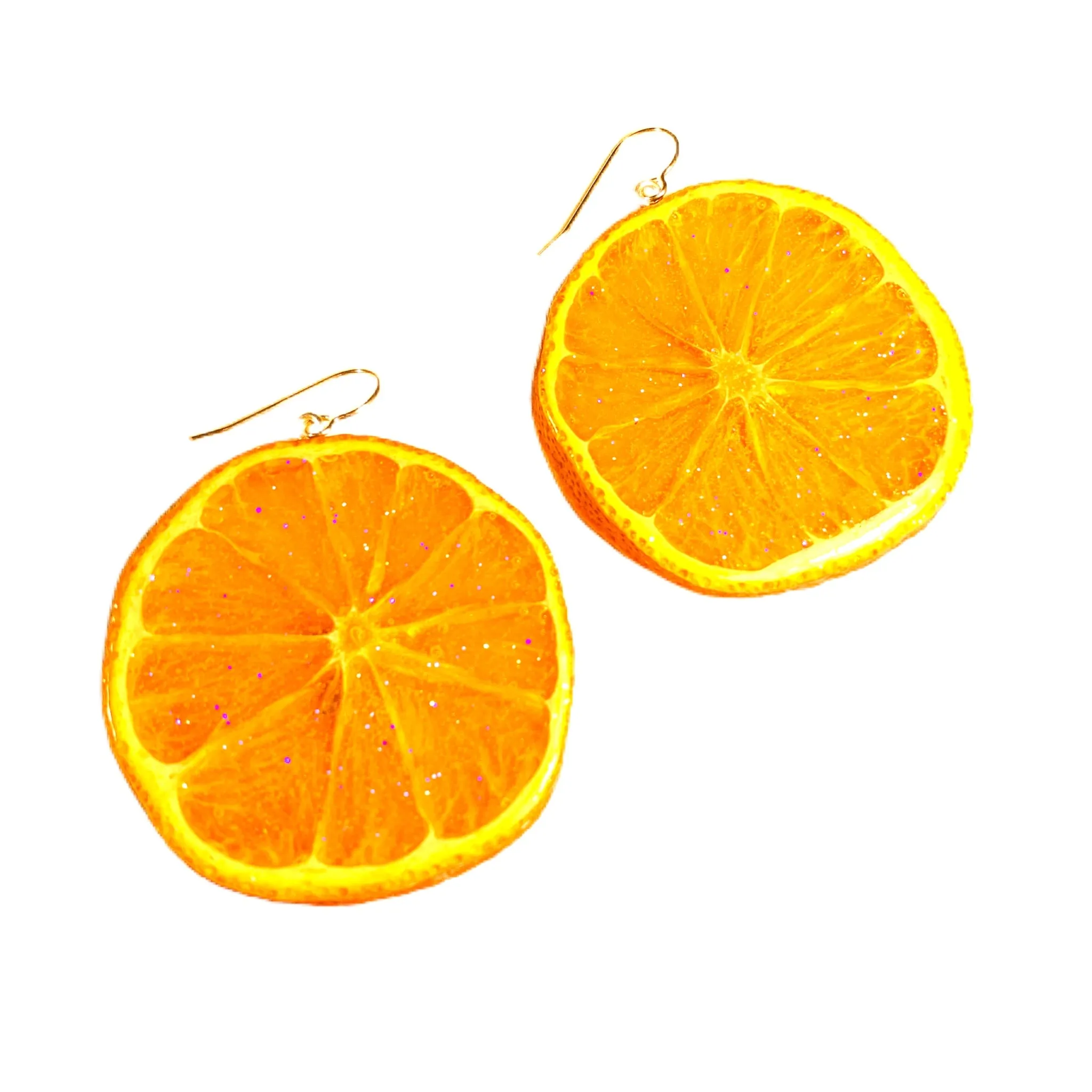 Orange Earrings