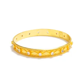 Paige Bangle with Granulation