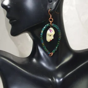 Palixena Bead Face Earrings