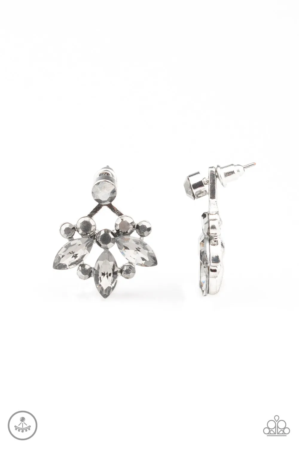 Paparazzi Crystal Constellations - Silver Earrings