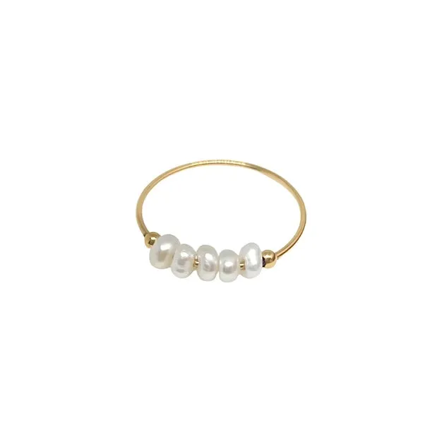 Polly Pearl Ring