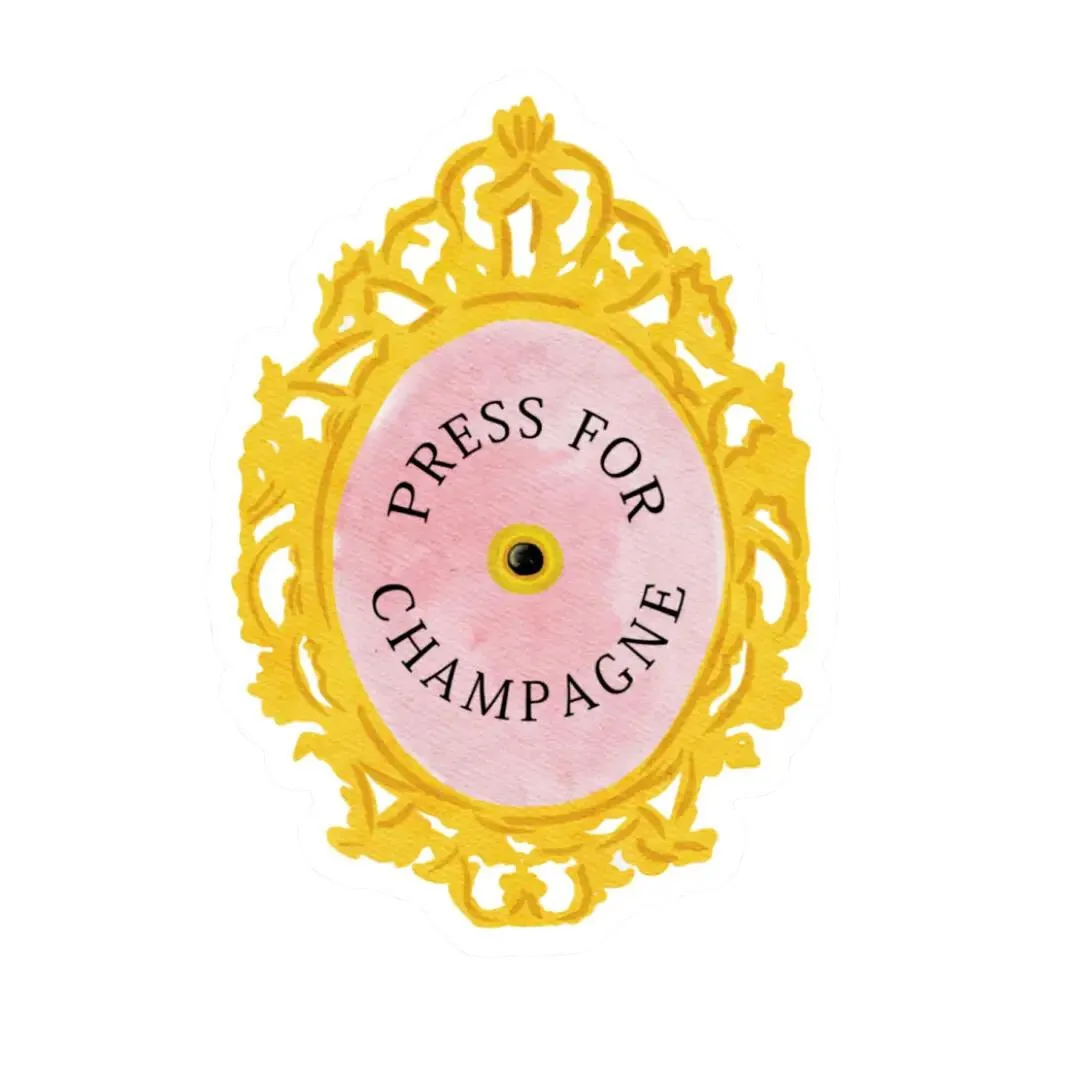 Press For Champagne Magnet