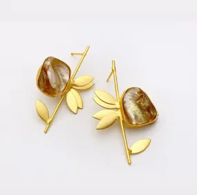 Romania lily Earrings