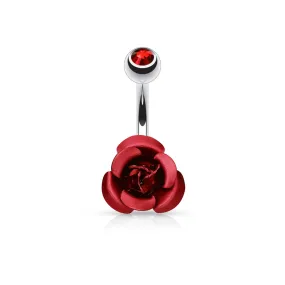 Rose Belly Ring