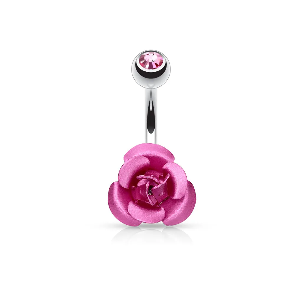 Rose Belly Ring