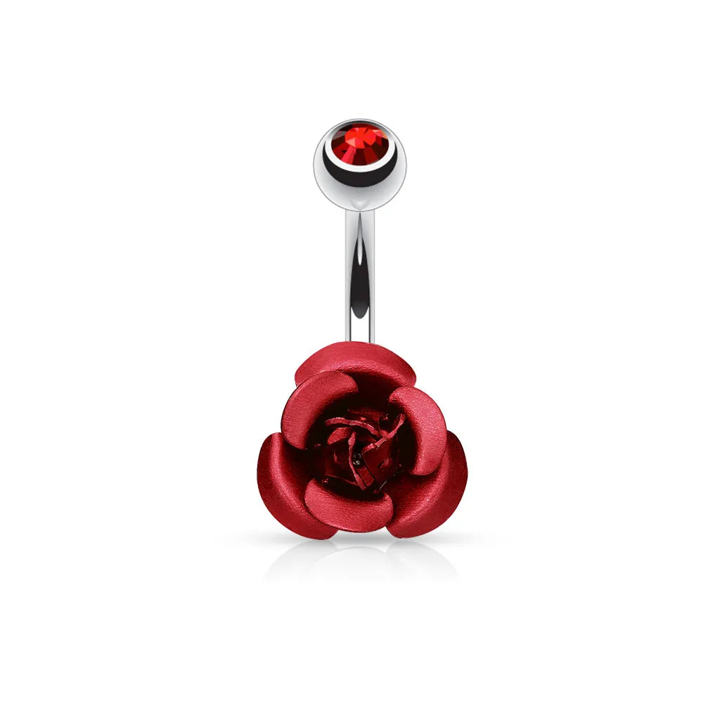 Rose Belly Ring