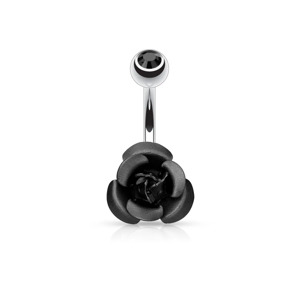 Rose Belly Ring