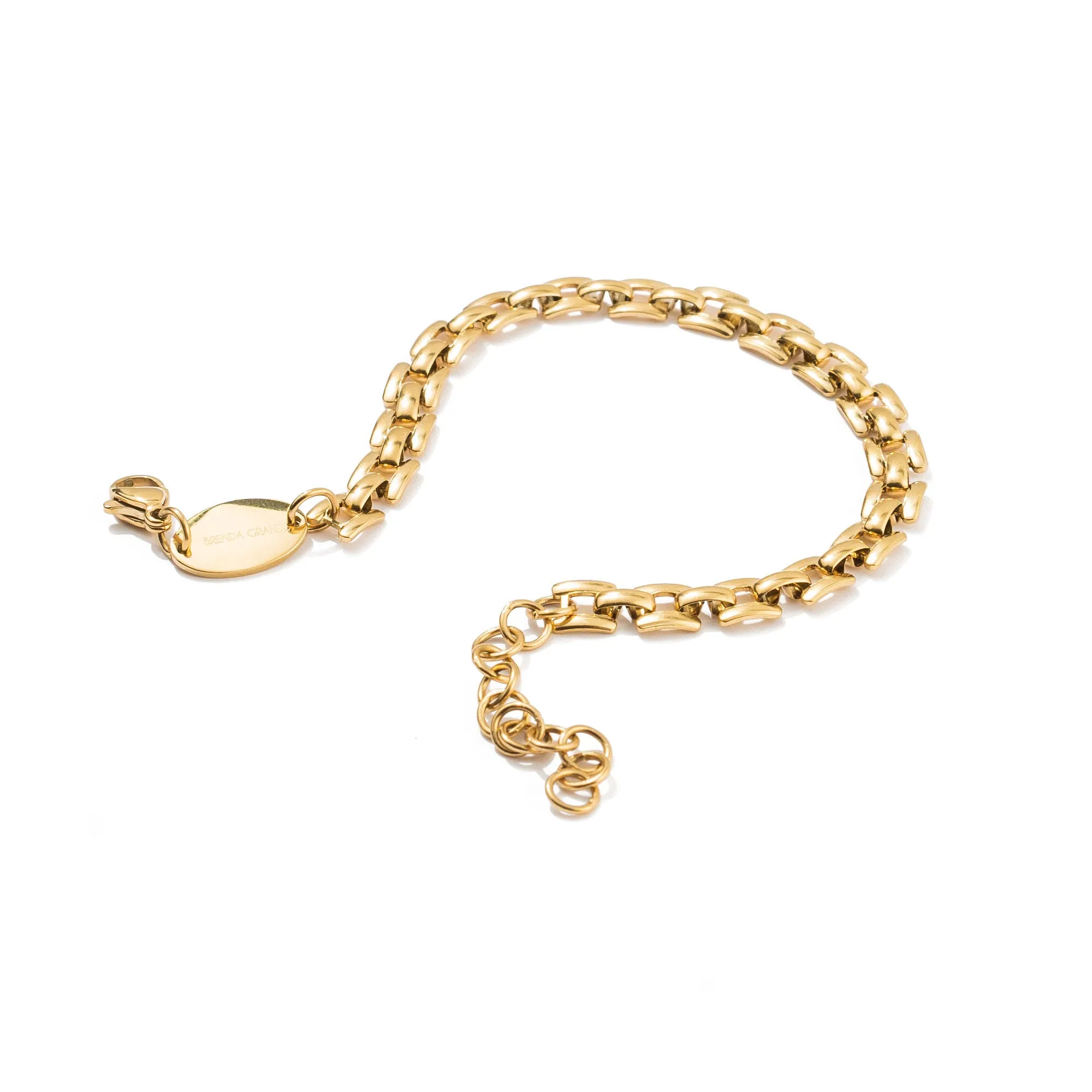 Squared Chain Bracelet