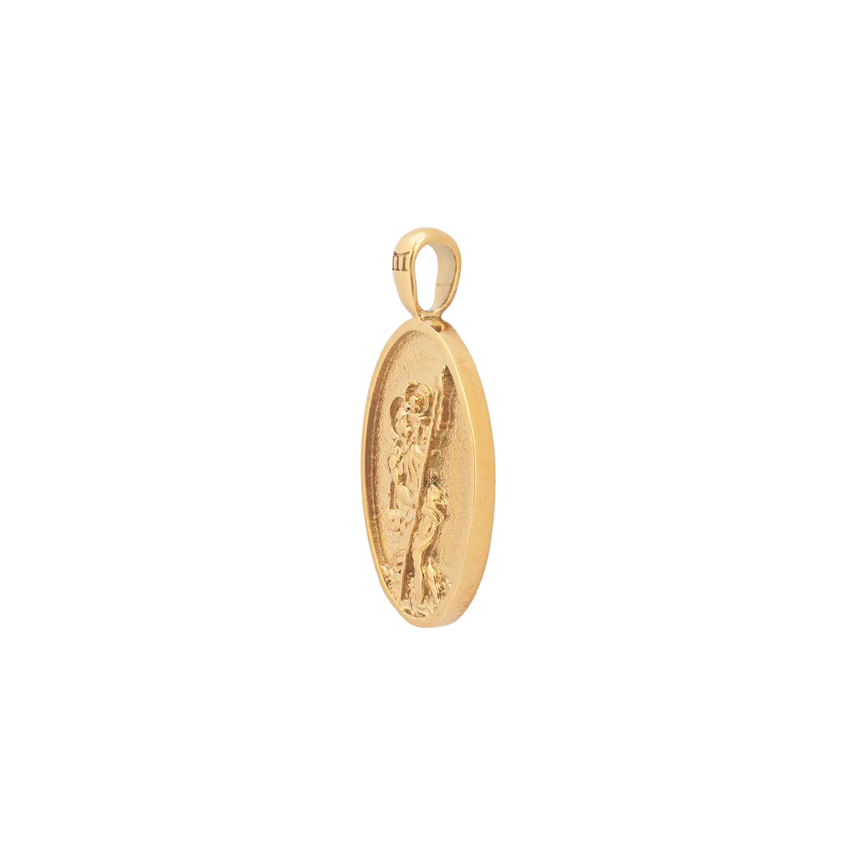 St. Christopher Pendant - Gold