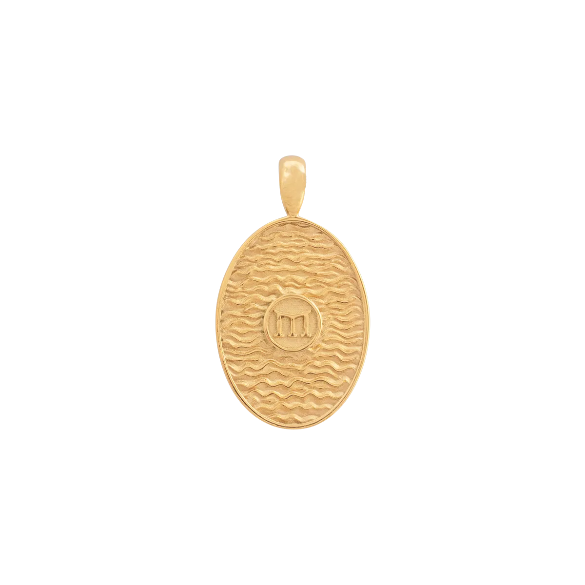 St. Christopher Pendant - Gold