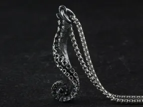 Sterling Silver Tentacle Necklace