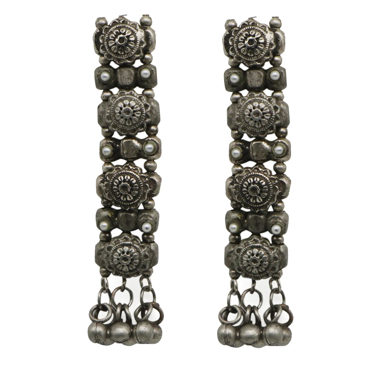 Teejh Prabha Silver Oxidised Jewelry Gift Set