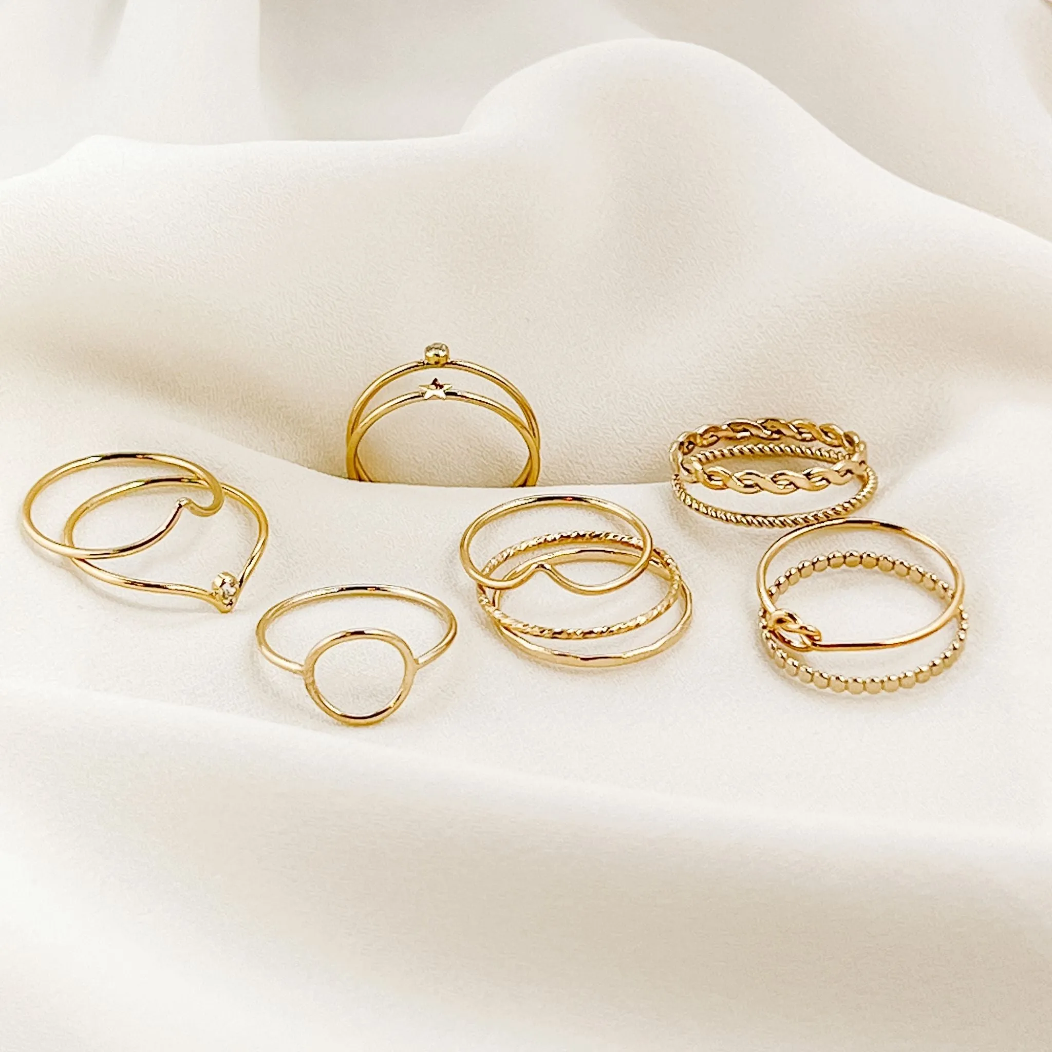 The Shine Stacking Ring