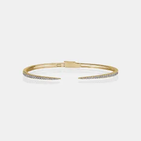 Thin Diamond Claw Cuff