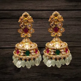 Uncut Diamond Jhumka Set By Asp Fashion Jewellery