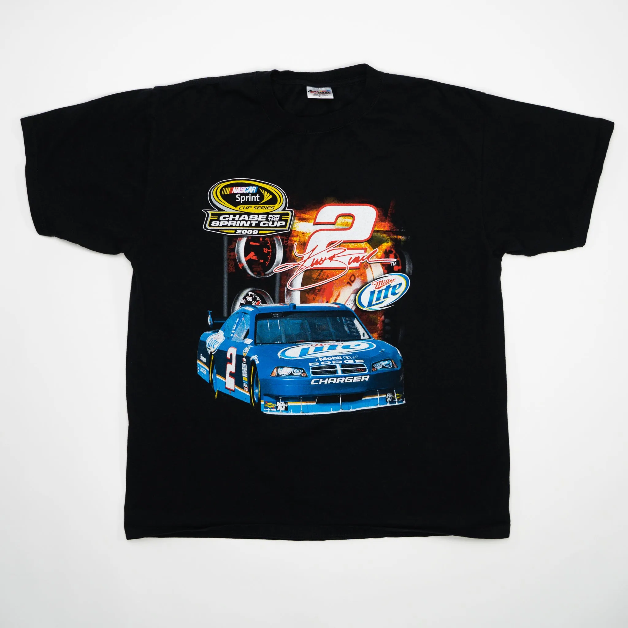 Vintage '09 Chase for the Spring Cup NASCAR #2 Tee (L)