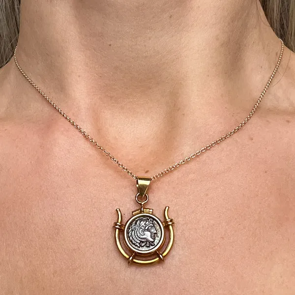 Vintage Small Coin Pendant