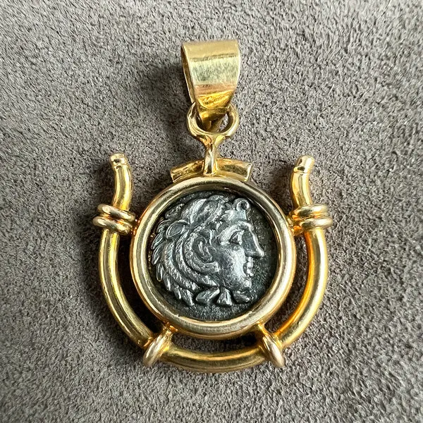 Vintage Small Coin Pendant