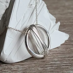 WRAPPED CIRCLE Pendant