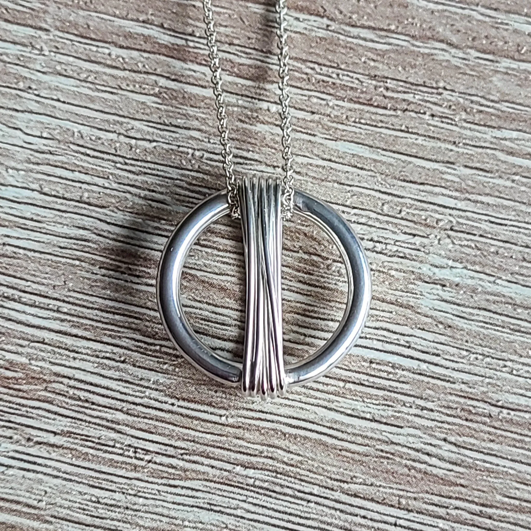 WRAPPED CIRCLE Pendant